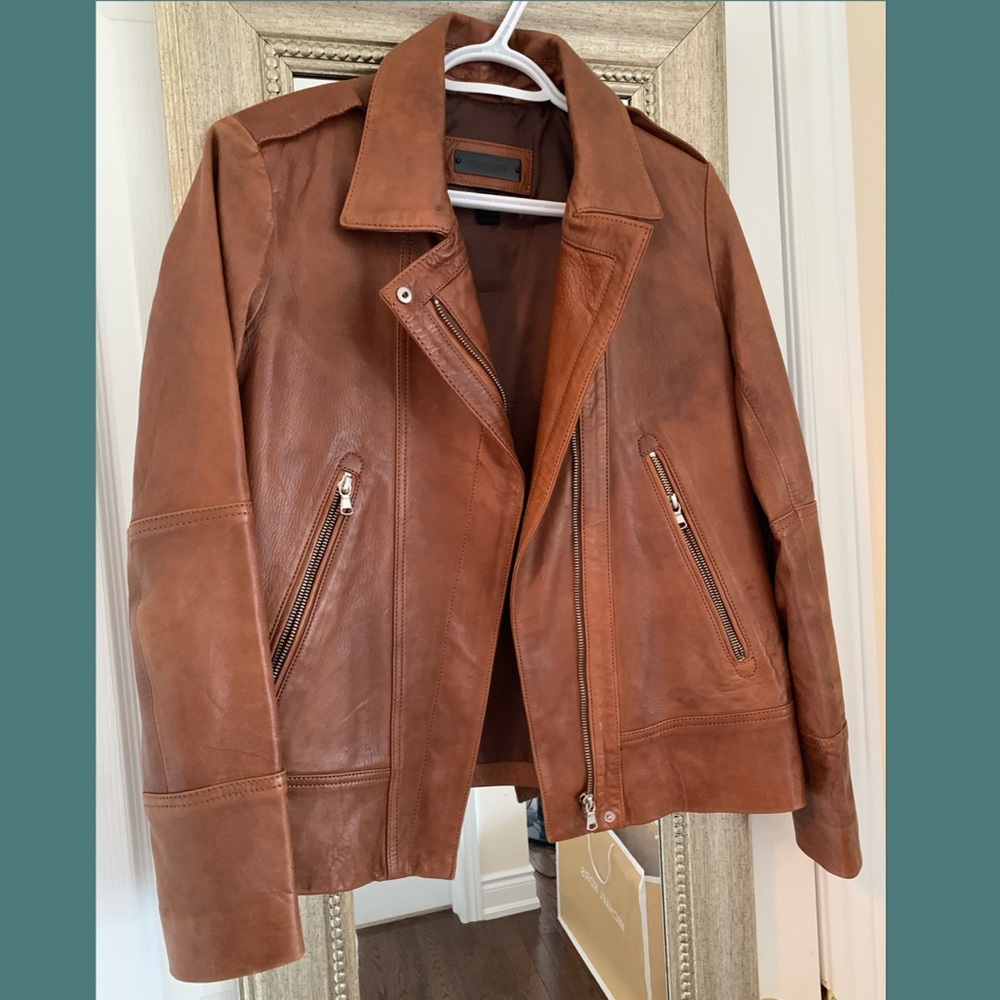 Danier Brown Leather Jacket
